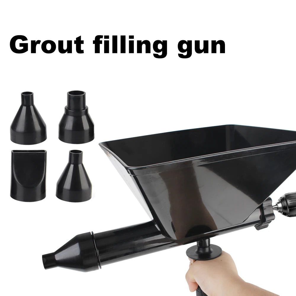 Grout Filling Tools Caulking Gun Grouting Mortar Sprayer Automatic