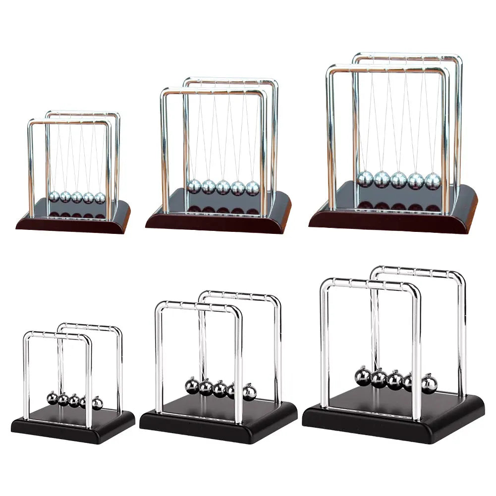 Newton Cradle Balance Steel Balls School Teaching Supplies Physics