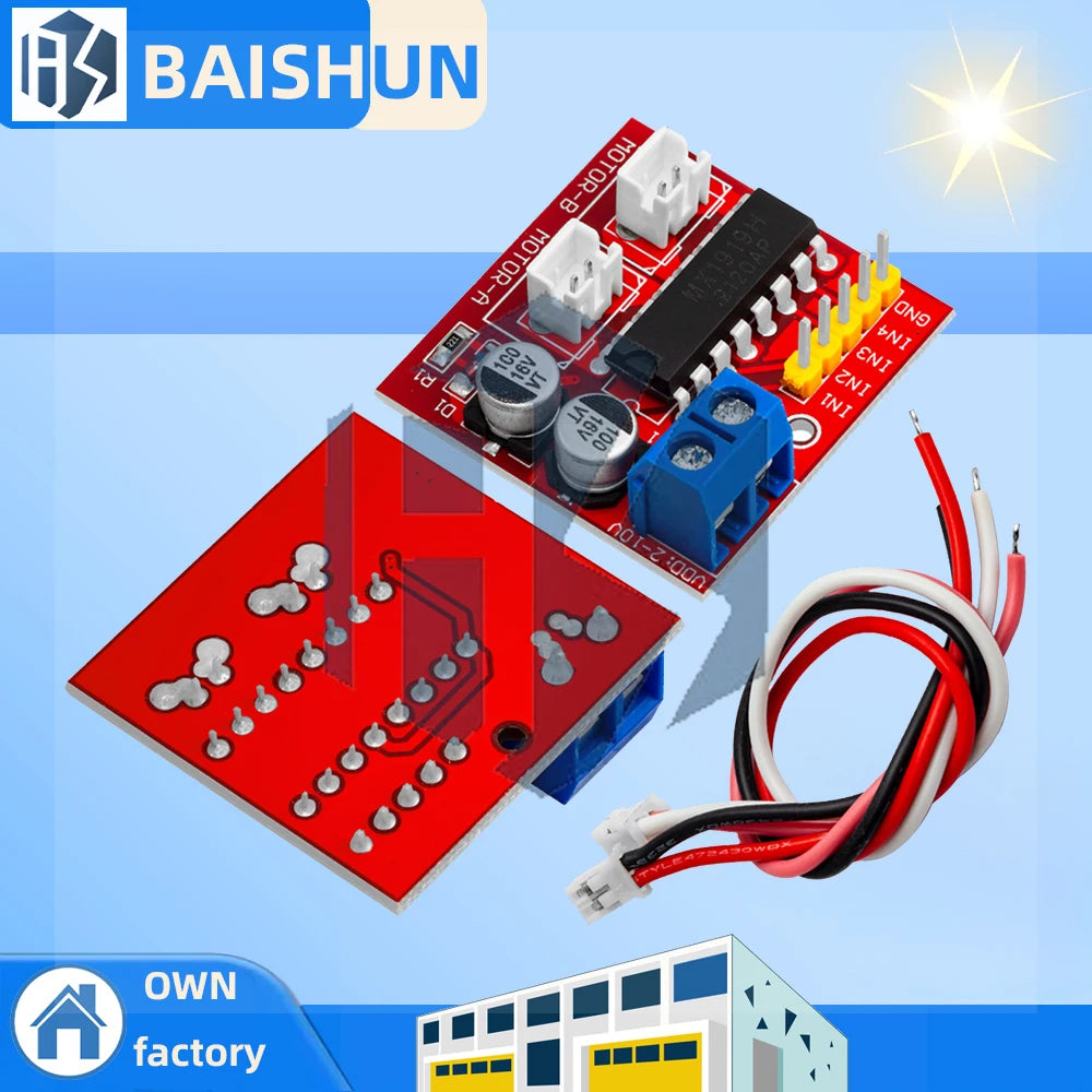 MX1919 2 5A Dual H-bridge DC Motor Driver Module Low Power Zpaxo