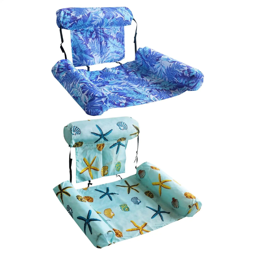 Adult Floats Pool Portable Blow Up Floating Lounger Inflatable Raft