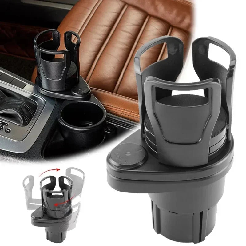 New Car Cup Holder Multifunction Adjustable Dual Cup Holder Expander Adapter Car Cup Mount Mobile Phone Holder Zpaxo