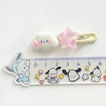 Cute Star Cloud Hair Clips – Pink Pentagram Barrettes for Girls