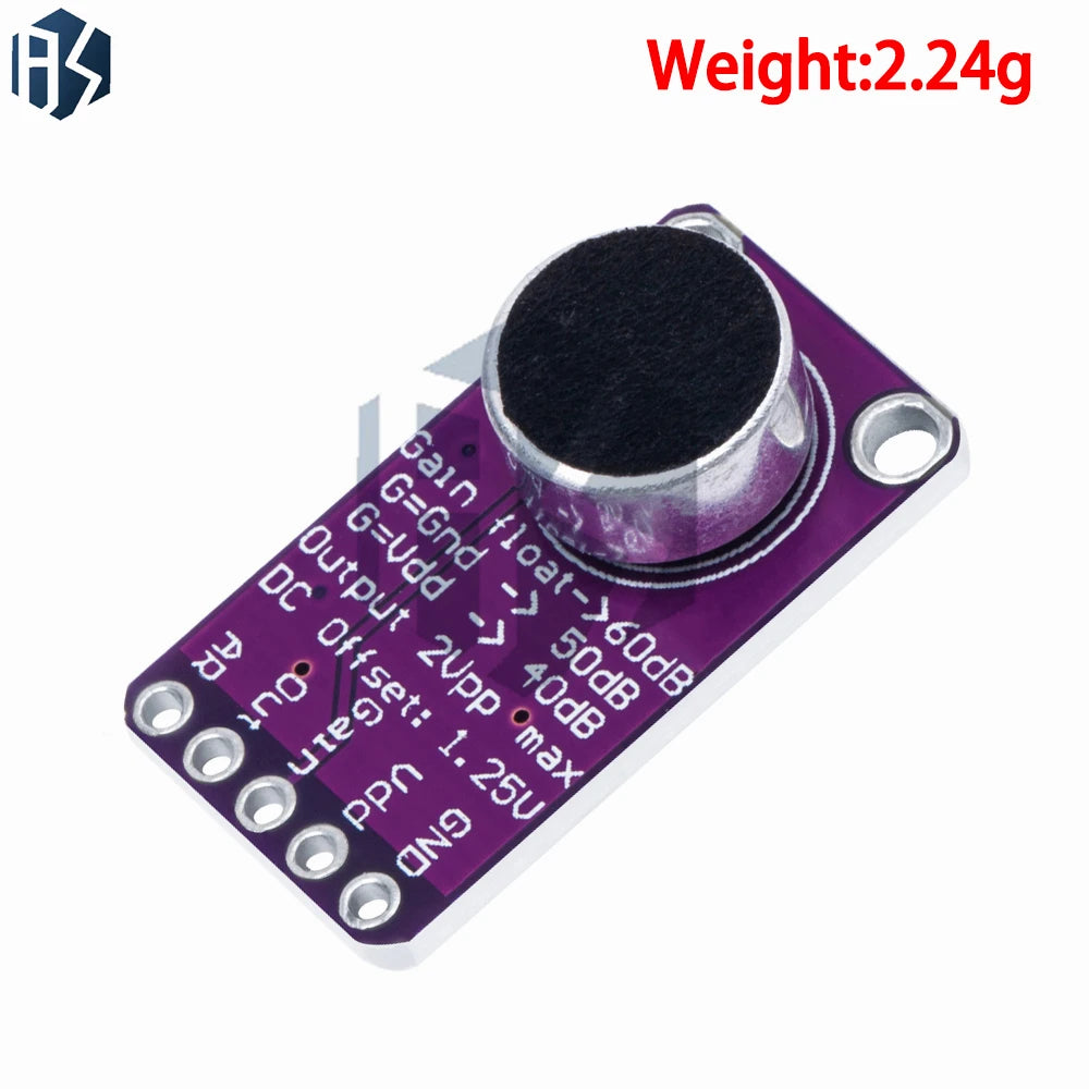 MAX4466 MAX9814 Sound Sensor Module 3 3V-5V 60dB SNR Arduino Zpaxo