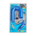 Air Blow Duster Set with 5 Meter Long Coil Pu Hose for Truck Air Compressor Dust Removal Air Duster Cleaning Nozzle Tool Zpaxo 5x8mm