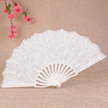 Rose Folding Fan – Ancient Style Dance, Wedding & Party Fan