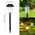 4/8PCS Solar Pathway Lights IP65 Waterproof Auto On/Off Solar Powered Landscape Lighting Outdoor Decor Lamp for Garden Yard Lawn Zpaxo Style A 8PC
