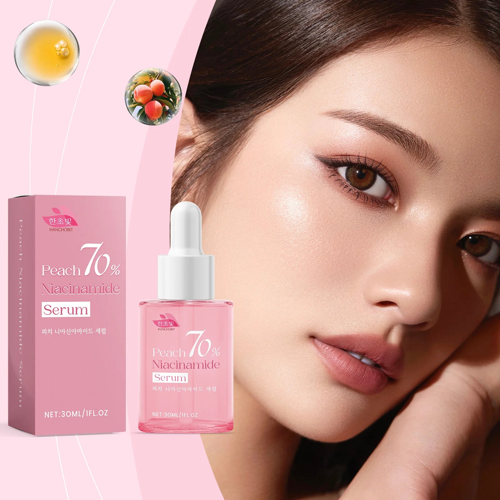 Niacinamide Moisturizing Essence: Brightening, Dullness-Correcting, Gentle-Care Essence for Hydrating & Nourishing Skin Zpaxo