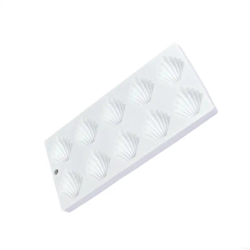 Easy Cleaning 10 Cavity Silicones Shell Molds For Homemade Madeleines Dessert Zpaxo