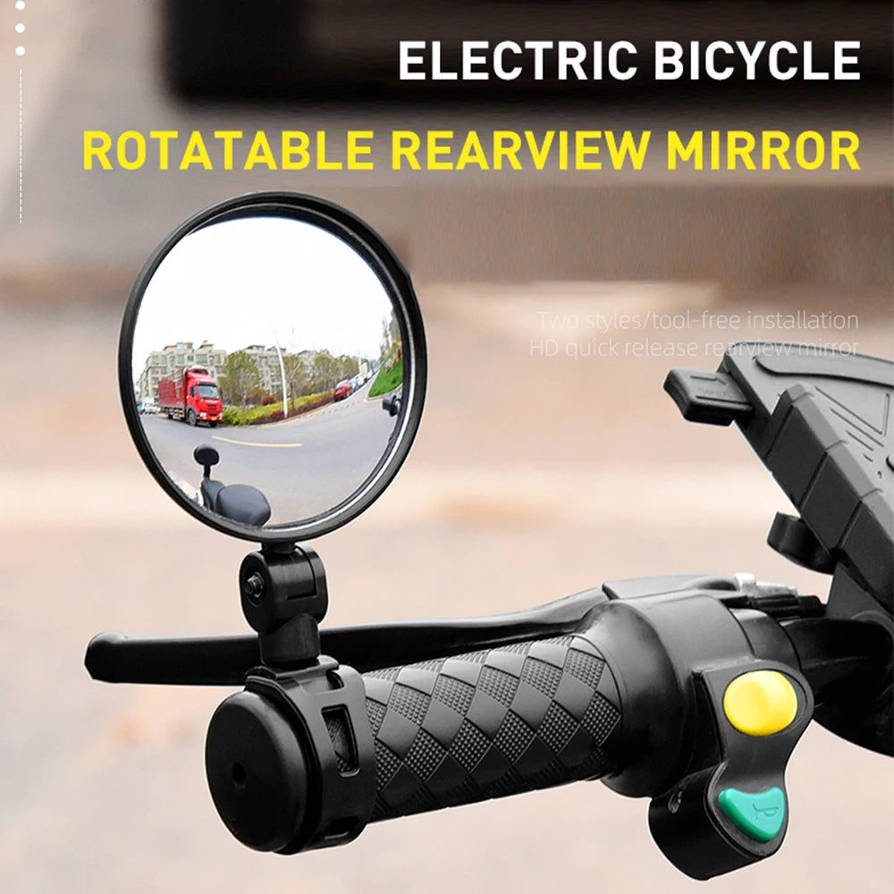 1PC Bicycle Rearview Mirror Electric Scooter Rear View Mirror For Xiaomi Scooter Back Mirror Rearview for Ninebot Bike Accessory Zpaxo