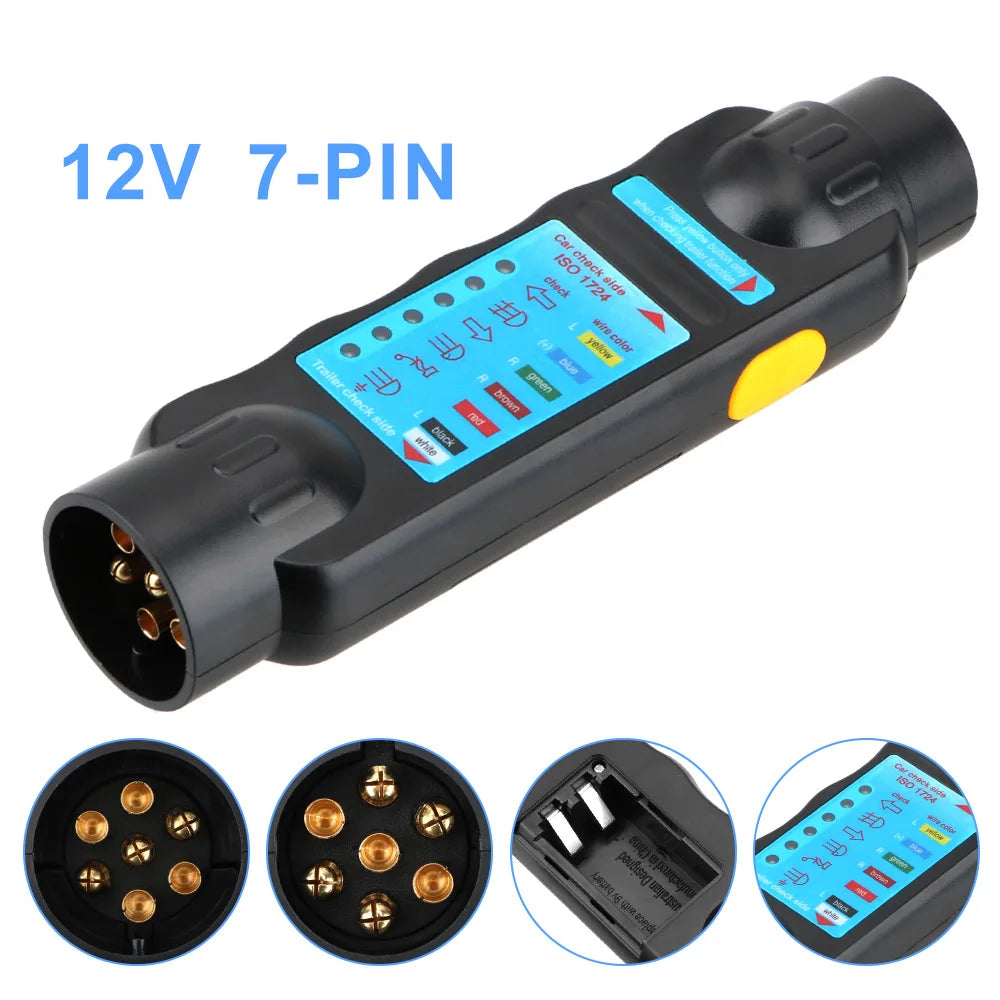 Plug Socket Diagnostic Tools Caravan Towing Tow Bar Light Wiring