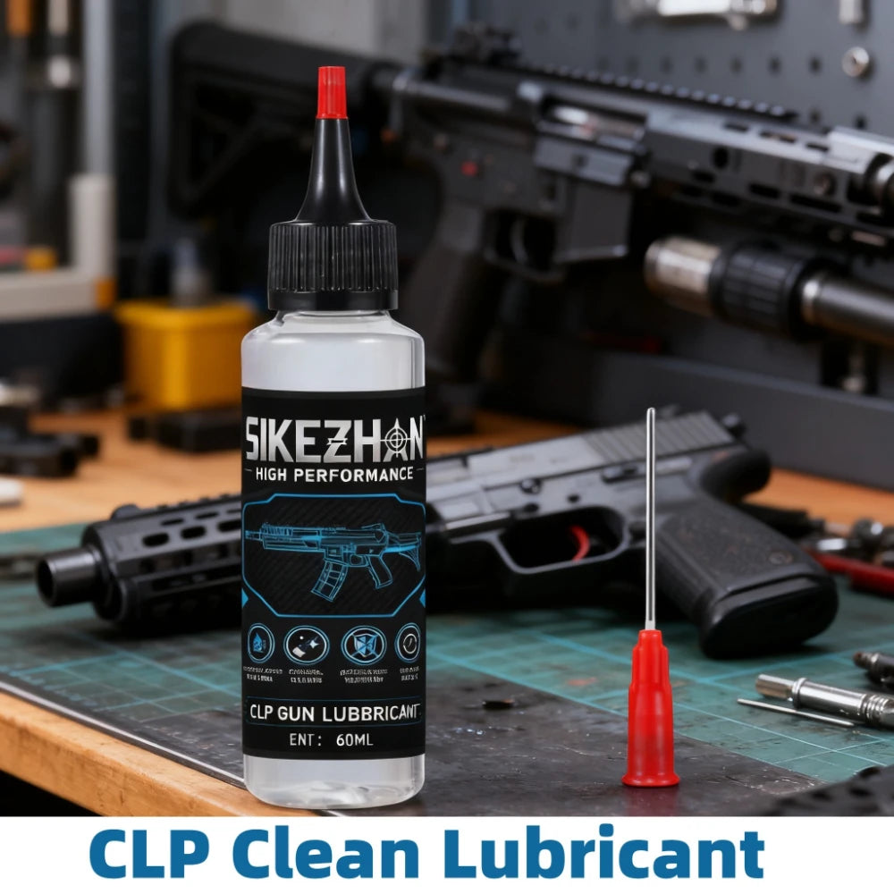 CLP Clean Lubricant ＆Preservative All in One Gun Lubricating Oil with Precision Needle Tip Oiler for Rifle Pistol Shot Gun Care Zpaxo