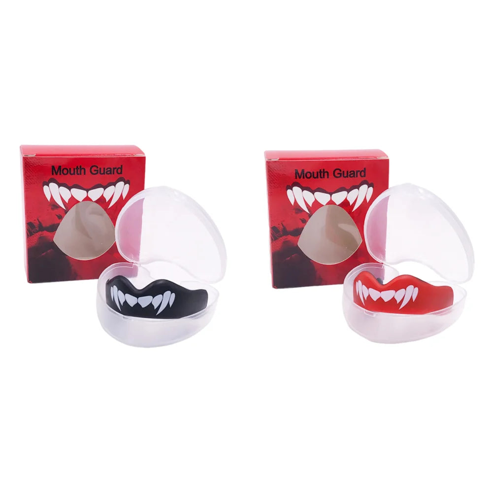 1- Fighting Training Mouth Guard Boxing Gum Shield Slim Fit Adult Zpaxo A 2SET