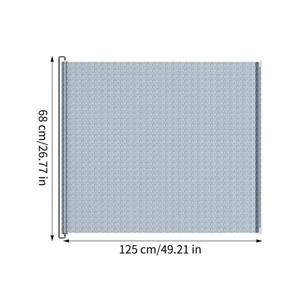 Retractable Dog Gate No-drill Pets Mesh Door Doorways Childproof Net