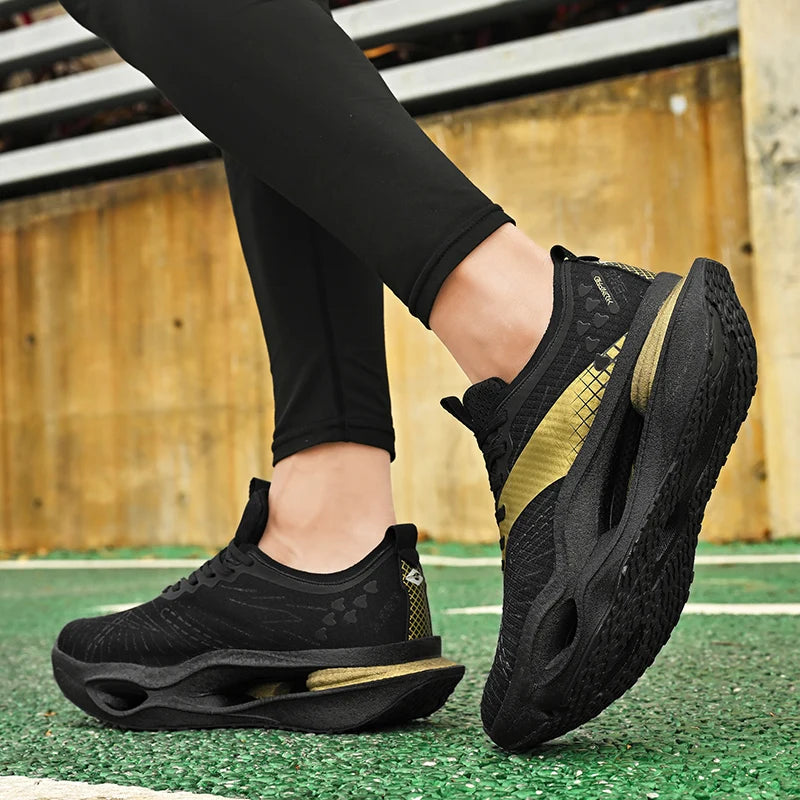 Men's Casual Sneakers Luxury Trainer Shoes Breathable Race Running