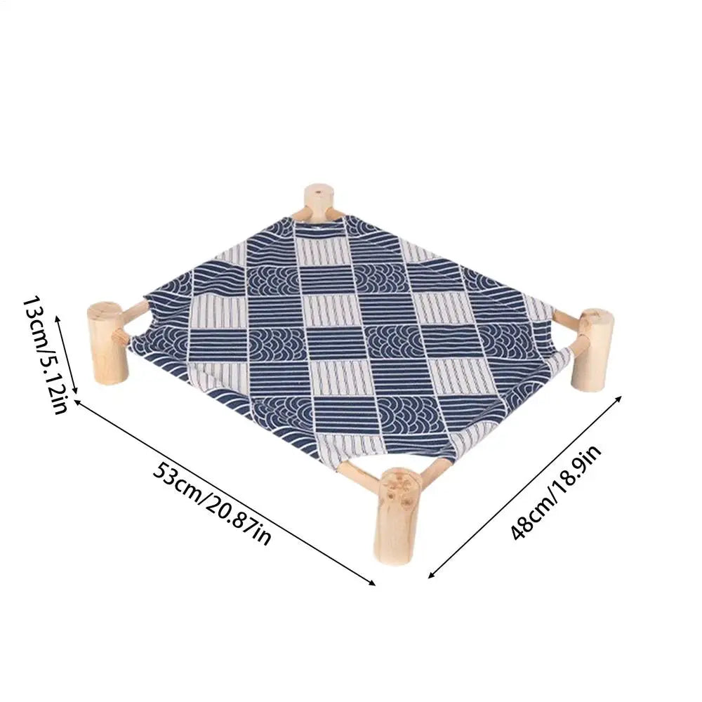 Elevated Dog Bed Raised Reversible Portable Breathable Washable Detachable Summer Cool Cot For Puppy Home Cage Crate Kennel Sofa Zpaxo 02 China Mainland