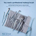 14-Piece Makeup Brush Soft Nylon Bristles Foundation Eyeshadow
