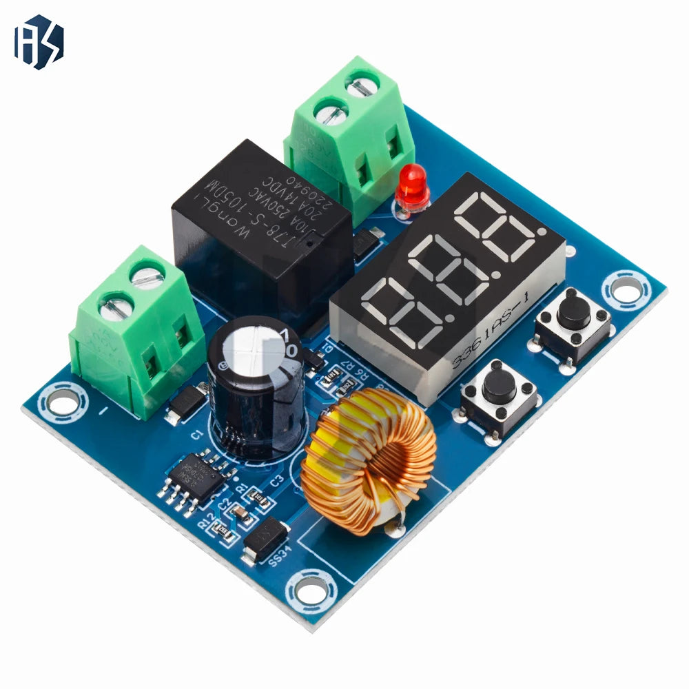 1pc/2pcs /5pcs XH‑M609 12V‑36V Battery Protection Module with Over‑Discharge Protection With led Display Zpaxo