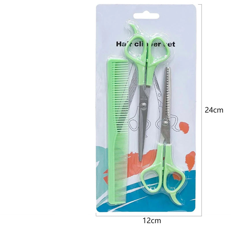 Special bangs hair cutting set for hairdressing scissors, hairdressing scissors for thinning teeth, flat cutting tools, scissors Zpaxo style o