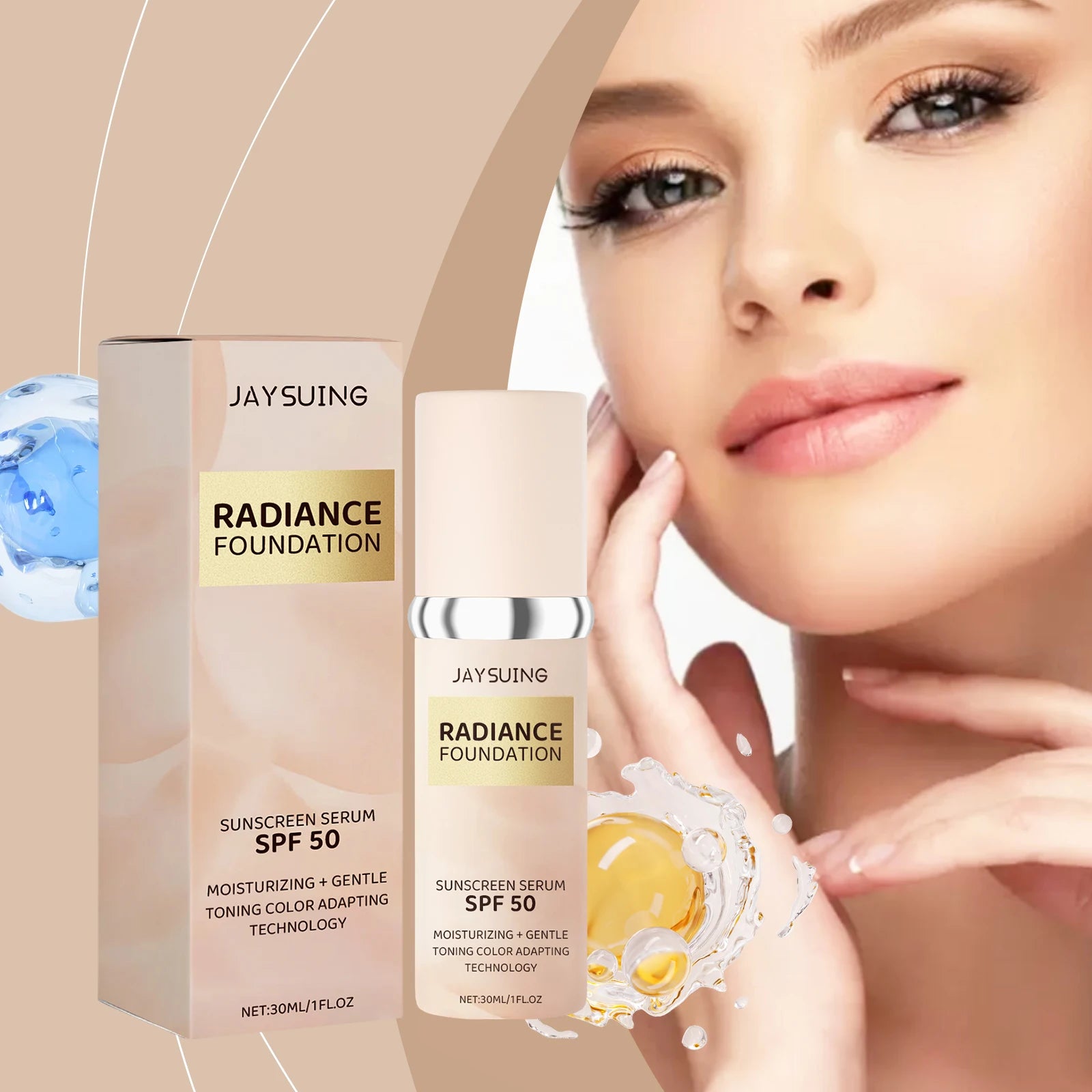 Concealer Liquid Foundation Moisturizes And Brightens The Face To Cover Acne Spots Fade Base Makeup Without Removing Makeup Zpaxo