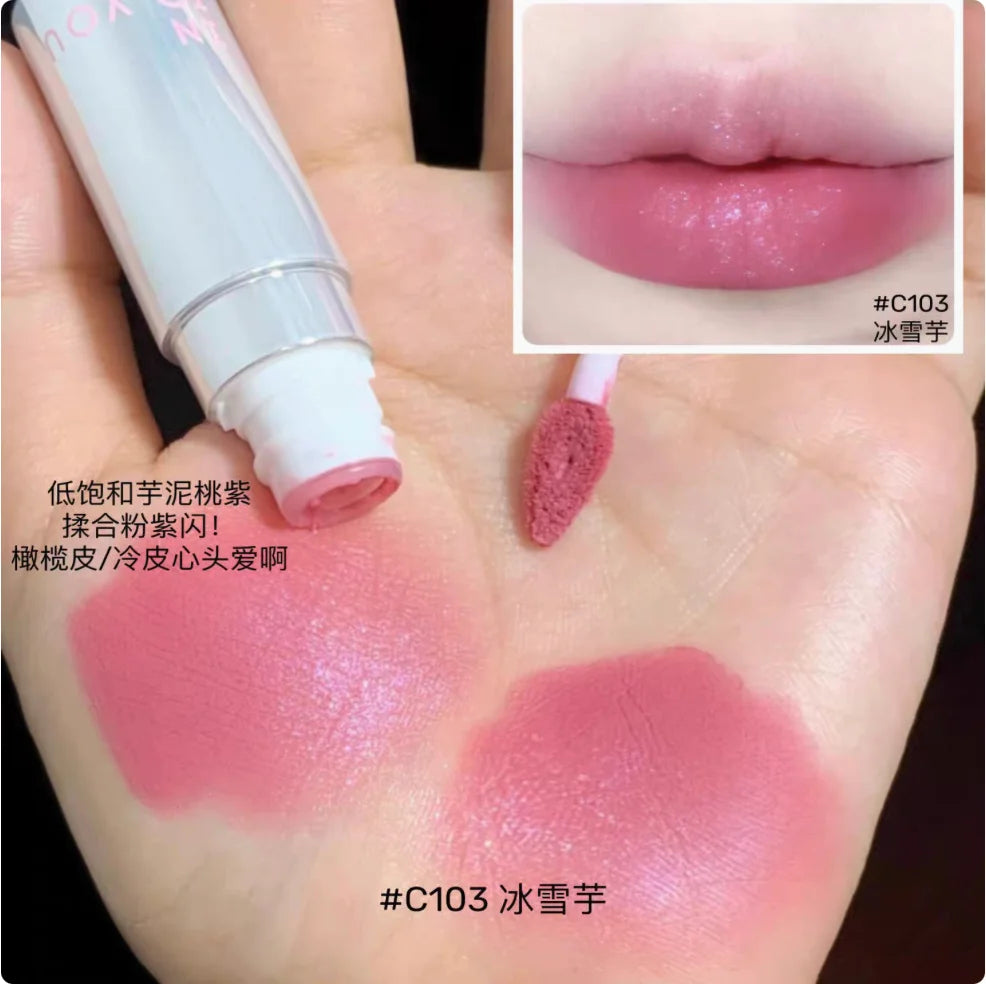 2 0 Air Lip Mud INTOYOU Thin Matte Soft Mist Velvet Glaze Lipstick Zpaxo C103