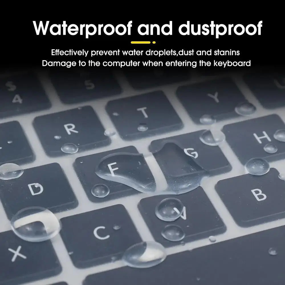 Laptop Notebook Keyboard Film Waterproof Daily Typing Cover Office Zpaxo