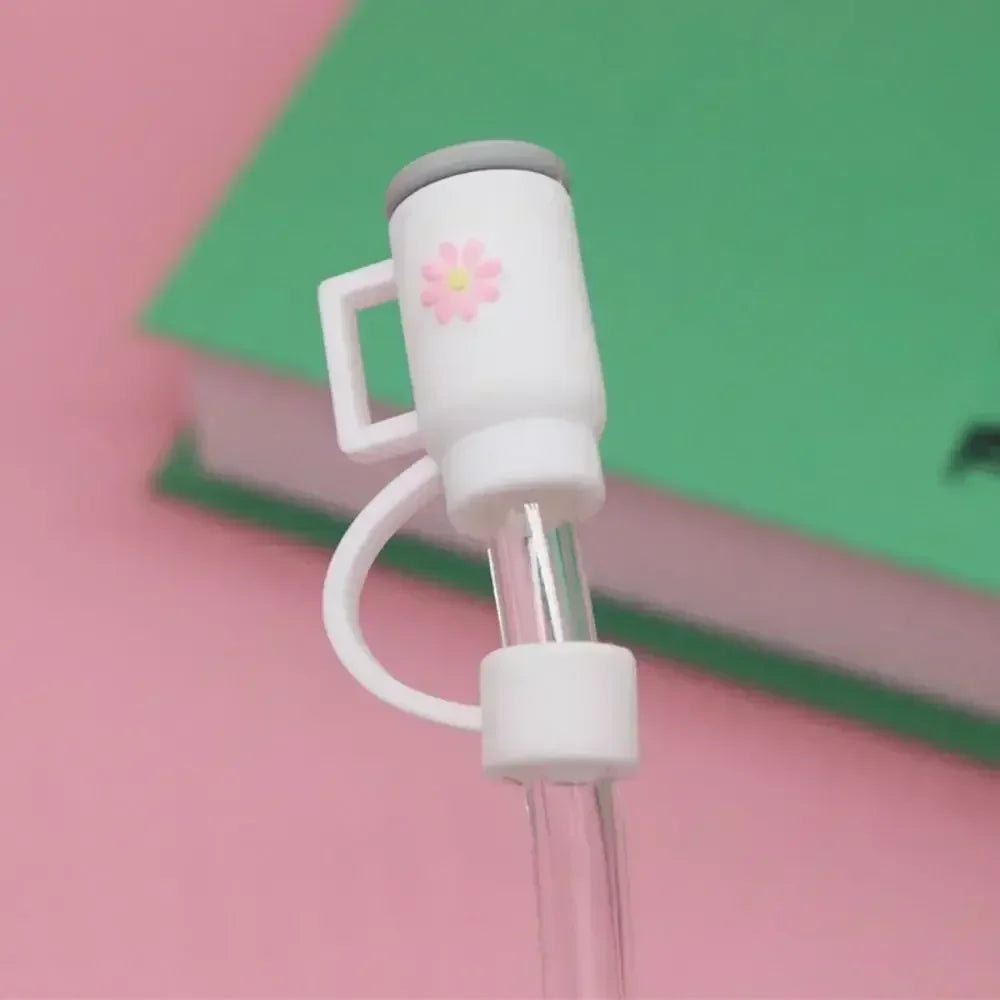 Silicone Straw Cover Caps 10mm – Fits Stanley Cup Straws Straw Tip Cover Zpaxo