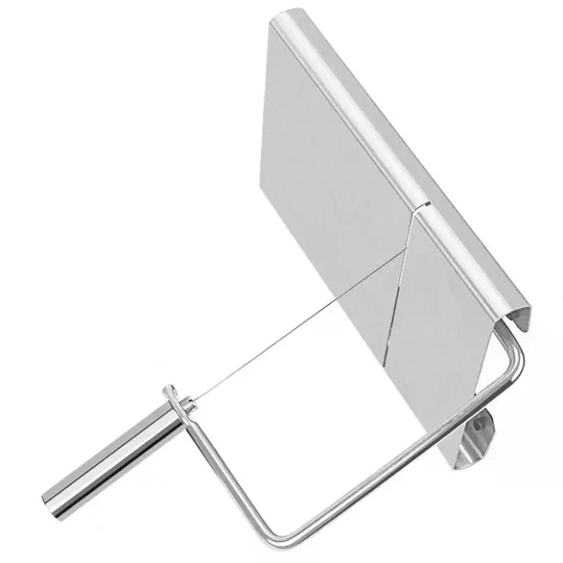 1Pc Cheese Slicer, Stainless Steel Cheese Cutter With Measurements, Heavy Duty Butter Cutter, Baking Tools, Kitchen Gadgets Zpaxo