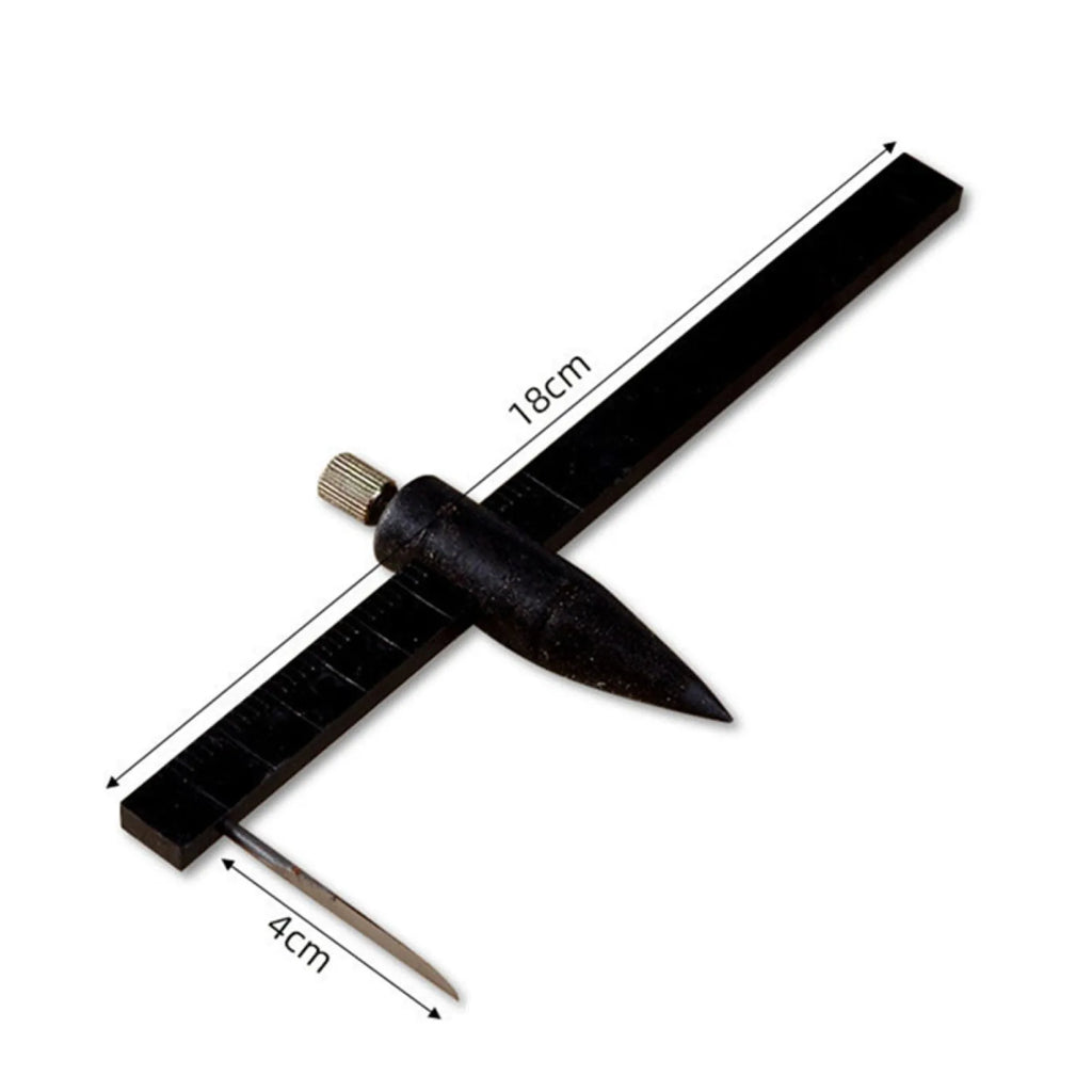 Compass Circle Cutter Caliper Measure Ruler Tool Clay Pottery Ceramic