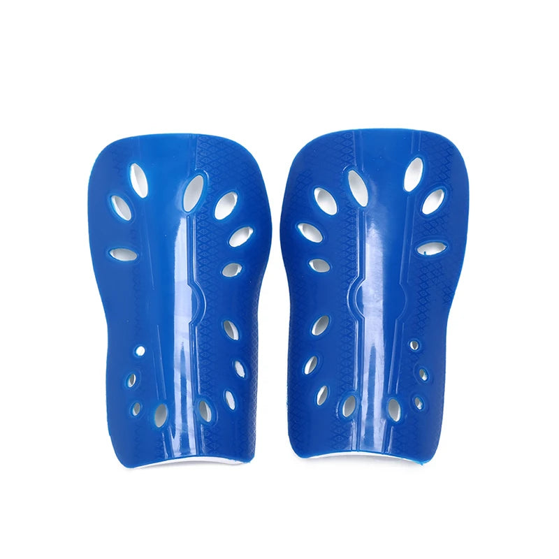1 Pair Soccer Shin Pads Cuish Plate Soft Football Guard Leg Protector Zpaxo S Blue