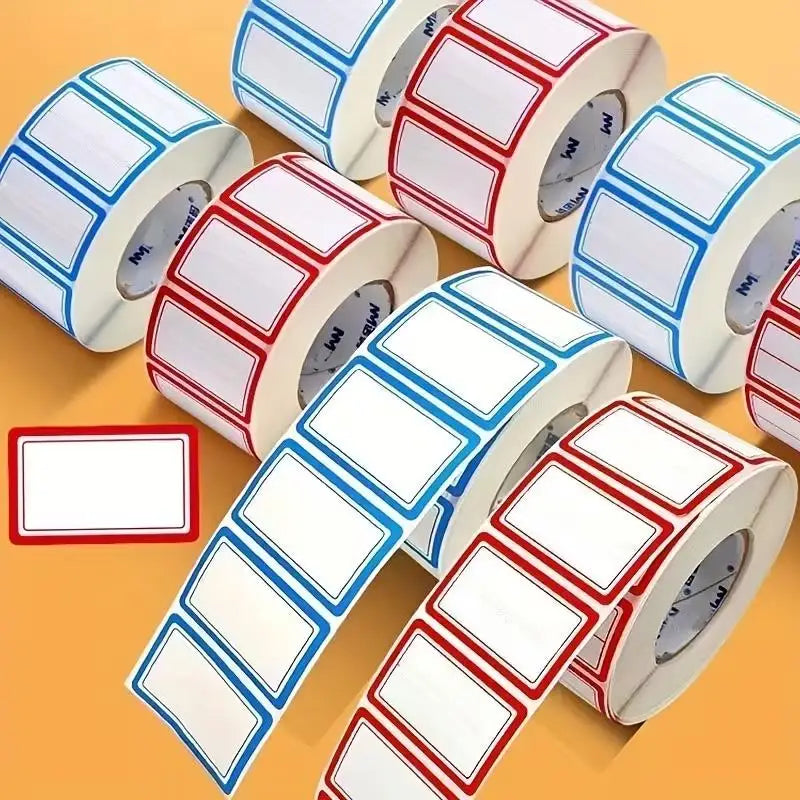 Residue-Free Freezer/Kitchen Labels: Waterproof, Oil-Proof Peel & Stick for Food Containers Zpaxo