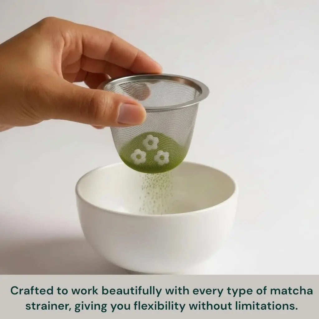Authentic Matcha Sifter Anti-clump Beads Premium Food-grade Stainless