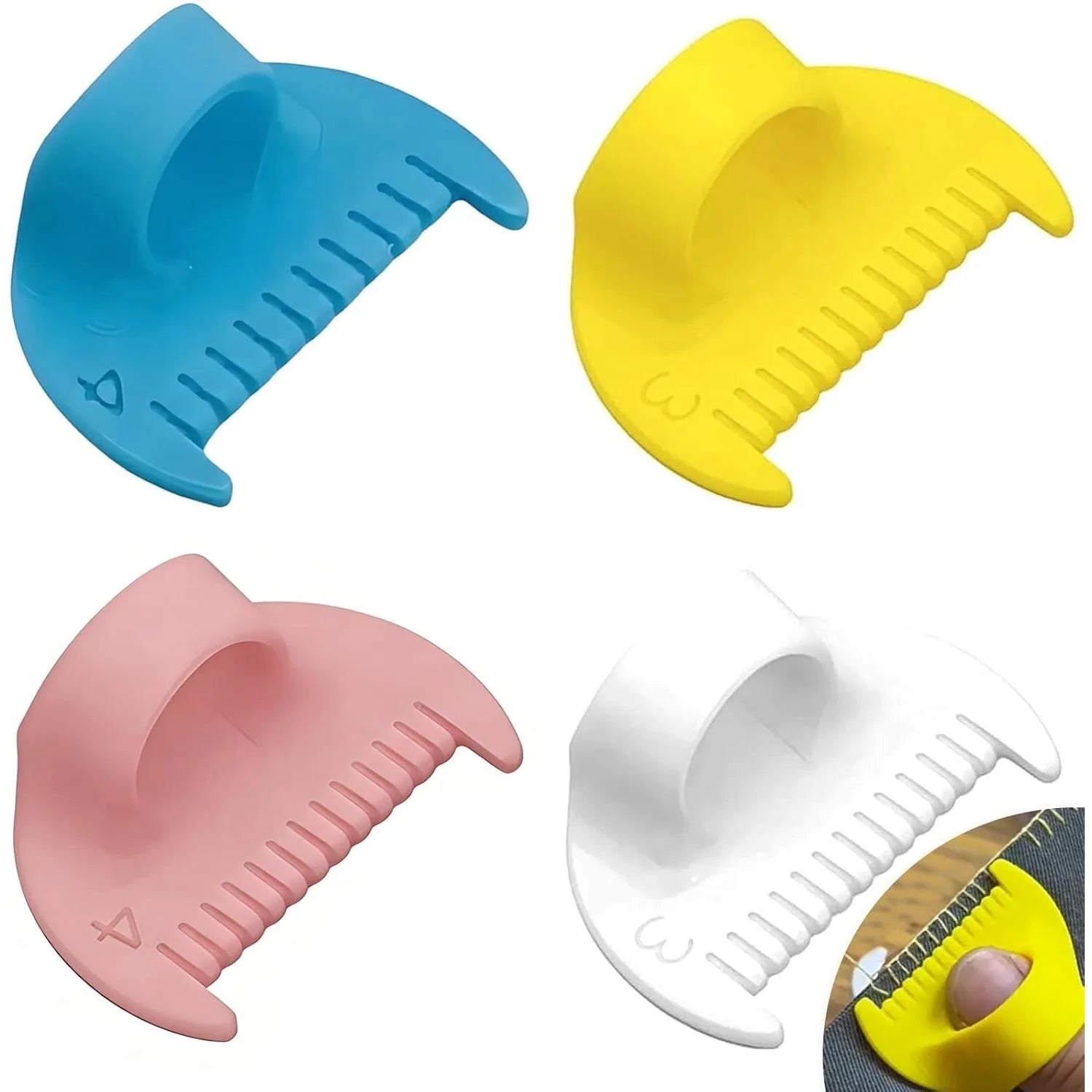Edge Stitch Lock Sewing Gauge Hand Seam Guide Templates Lockranding