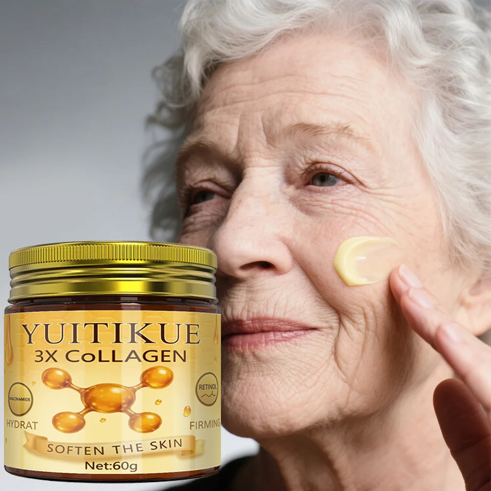 YUITIKUE Collagen Lifting Face Cream – Anti-Wrinkle & Brightening Collagen Face Cream Zpaxo