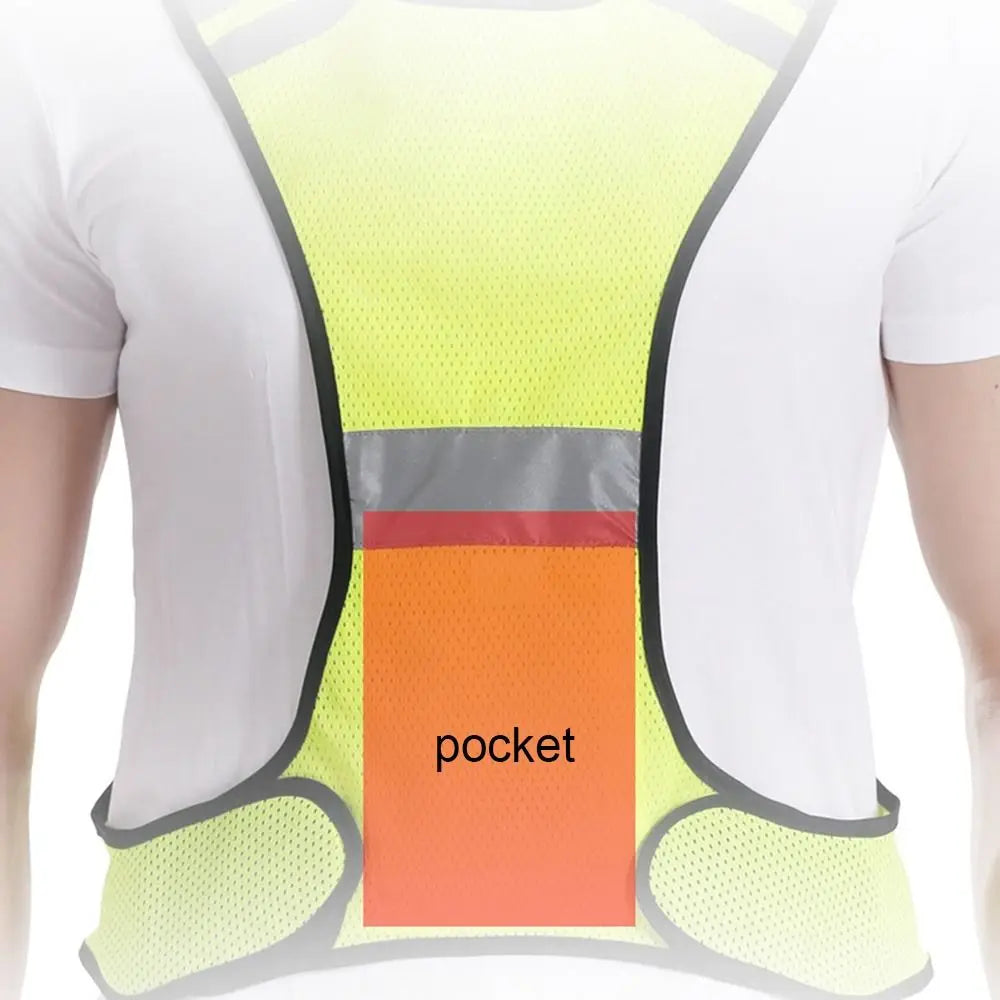 Visibility Reflective Safety Vest Breathable Fashion Motorcycle Zpaxo