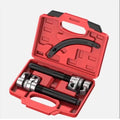 Hand Operated Shock Absorber Compressor Coil Spring Design Claw Disassembler Automotive Maintenance Equipment Heavy Duty Zpaxo Red