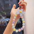 Beaded Petal Phone Wrist Strap – Lanyard, Bracelet & Keychain