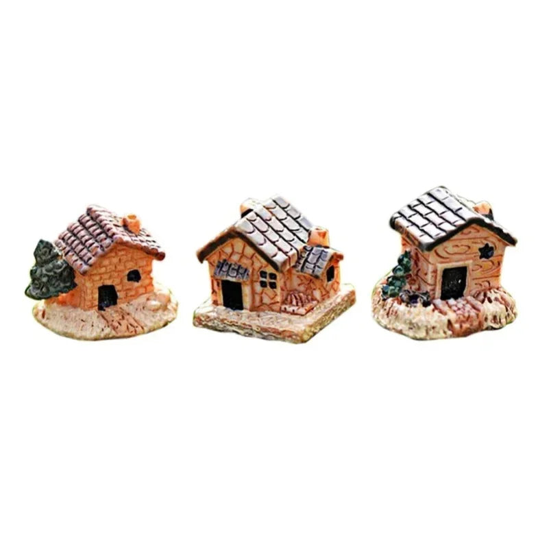 5-Pack Mini Resin Stone Dollhouse Decor – Fairy Garden DIY Miniature Garden Decor Zpaxo