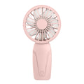 Portable Handheld Fan USB Rechargeable Personal Fan 3 Speeds Mini Fan for Home Office Travel and Outdoor Activities Zpaxo Pink