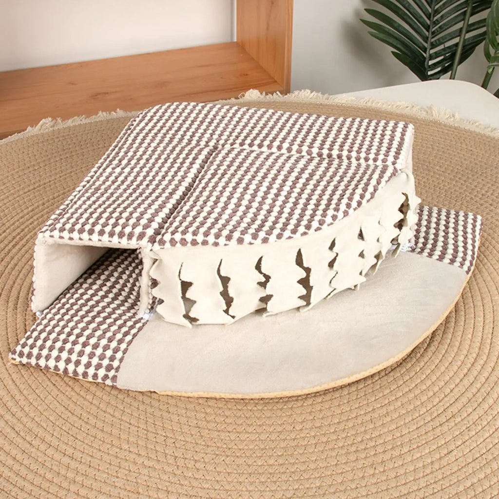Hedgehog Bed Tunnel House Tassel Hamster Small Pets Bearded Dragons