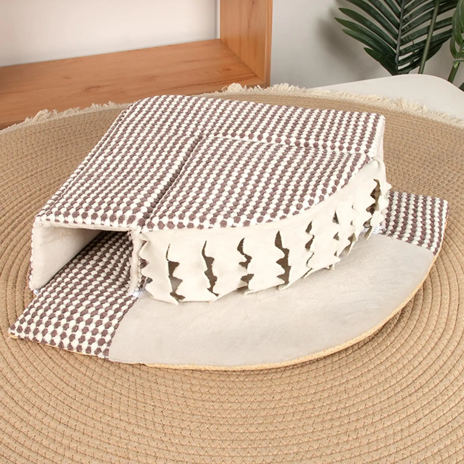 Hedgehog Bed Tunnel House Tassel Hamster Small Pets Bearded Dragons