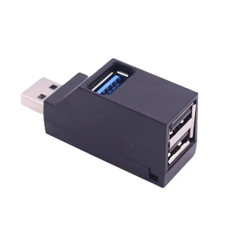 652F Portable USB Adapter Extender 1 3 Ports USB3 0 Splitter Multi Zpaxo Black CN