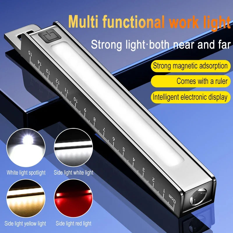 COB LED Folding Work Light – Rechargeable Magnetic Pen Torch