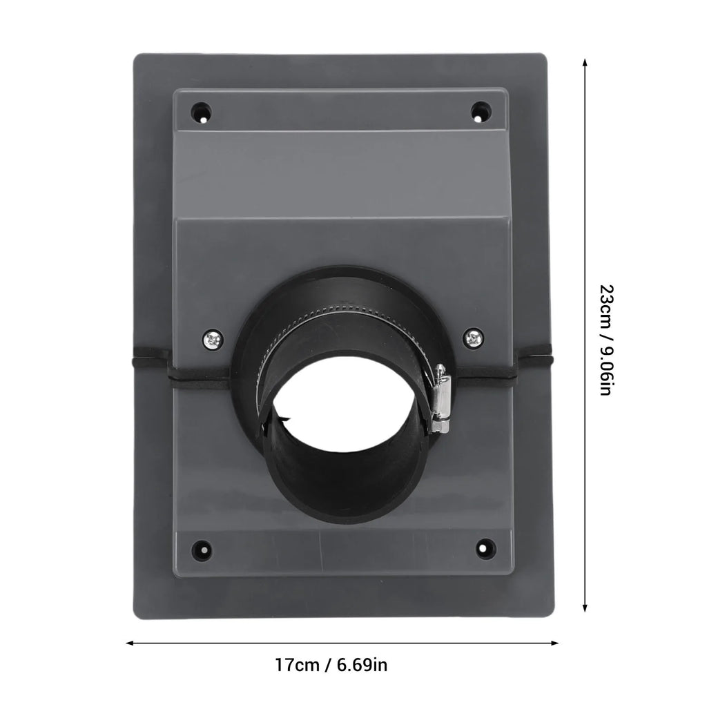 HVAC Wall Penetration Line Cover Plastic Split AC Soft Gasket Indoor