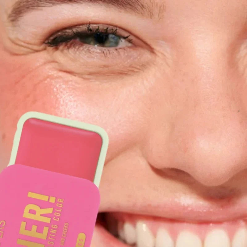 Lasting Rose Orange Blush Cream Soft Mist Cheek Contour Monochrome High Color Rendering Brightening Light Beige Blush Zpaxo