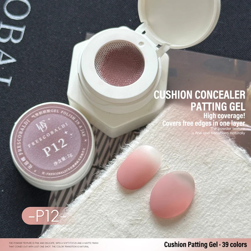 39 Colors Cushion Ombre Painting Nail Gel No Wipe Highly Saturated