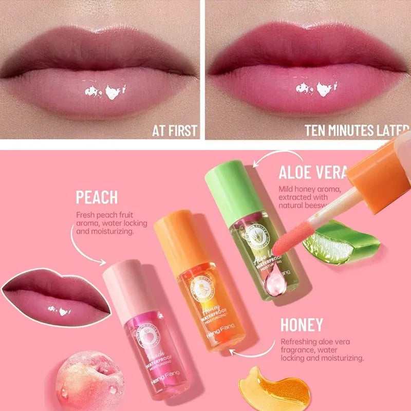 Water Light Lip Gloss Temperature Sensing Moisturizing Changing Balm
