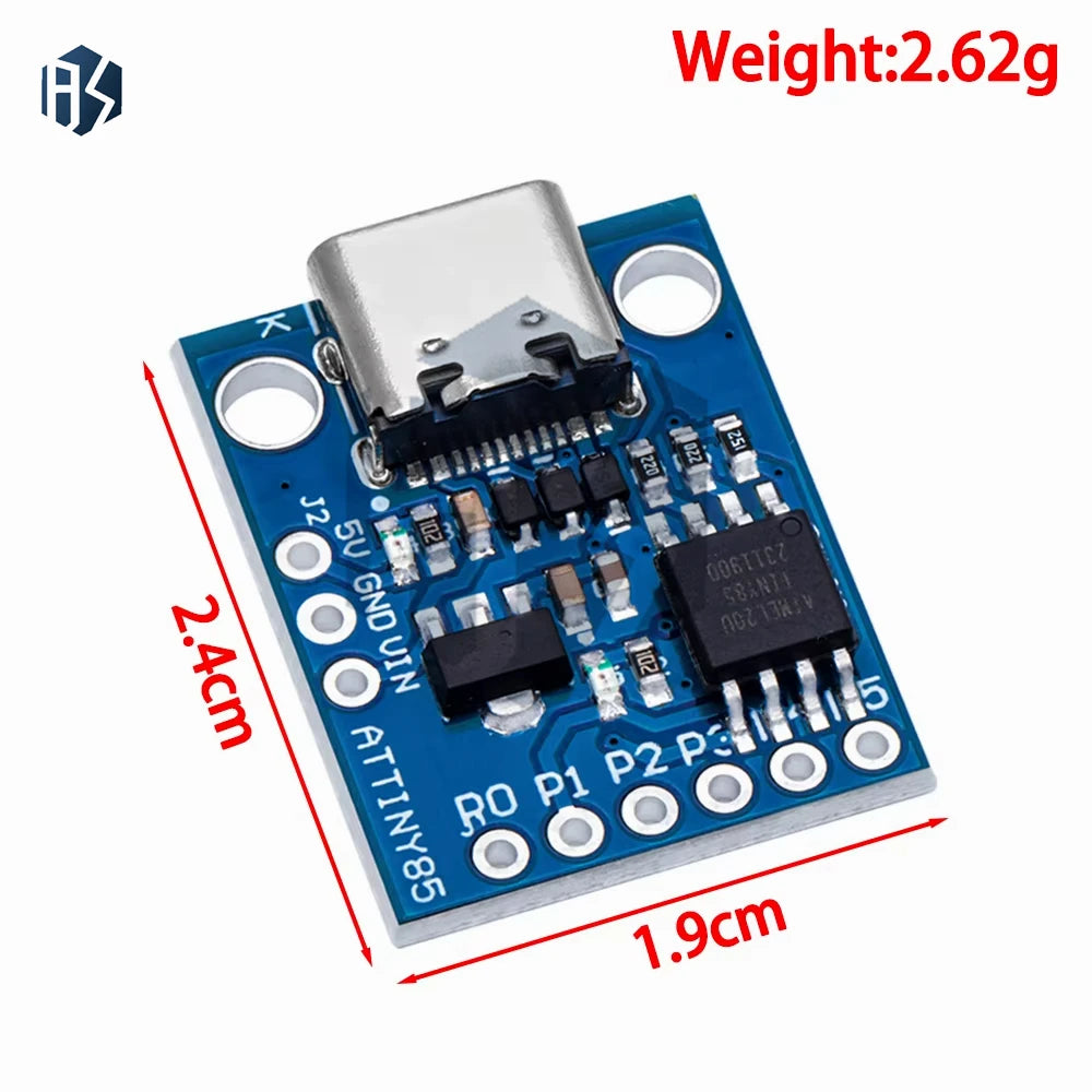 Blue Black TINY85 Digispark Kickstarter Micro Development Board Zpaxo