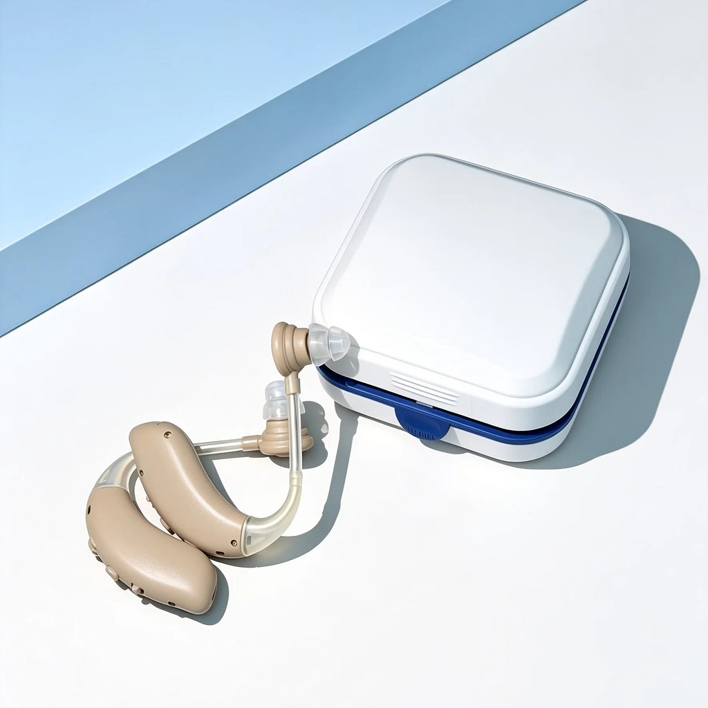 Hearing Earbuds Noise Reduction Rechargeable Digital Sound Enhance