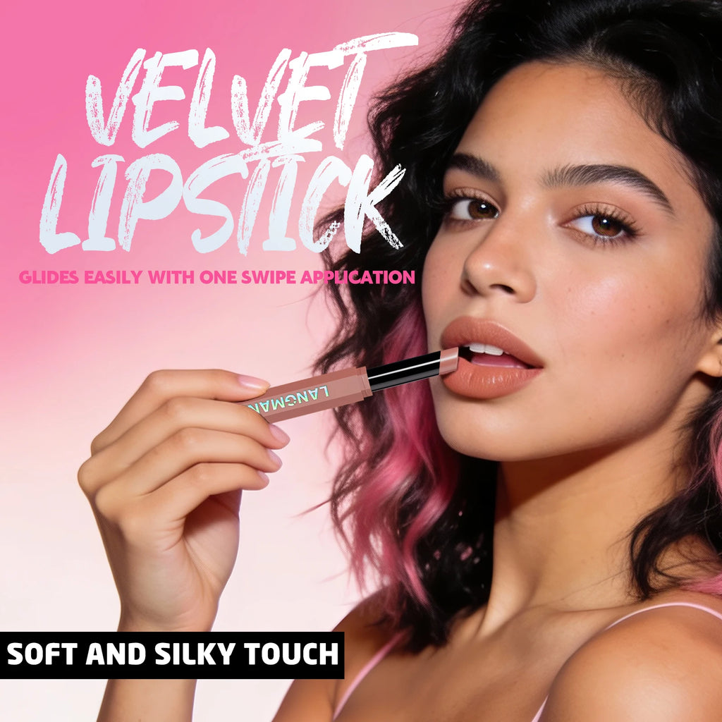 Velvet Matte Lip Gloss Waterproof Non-stick Cups Long-lasting Natural