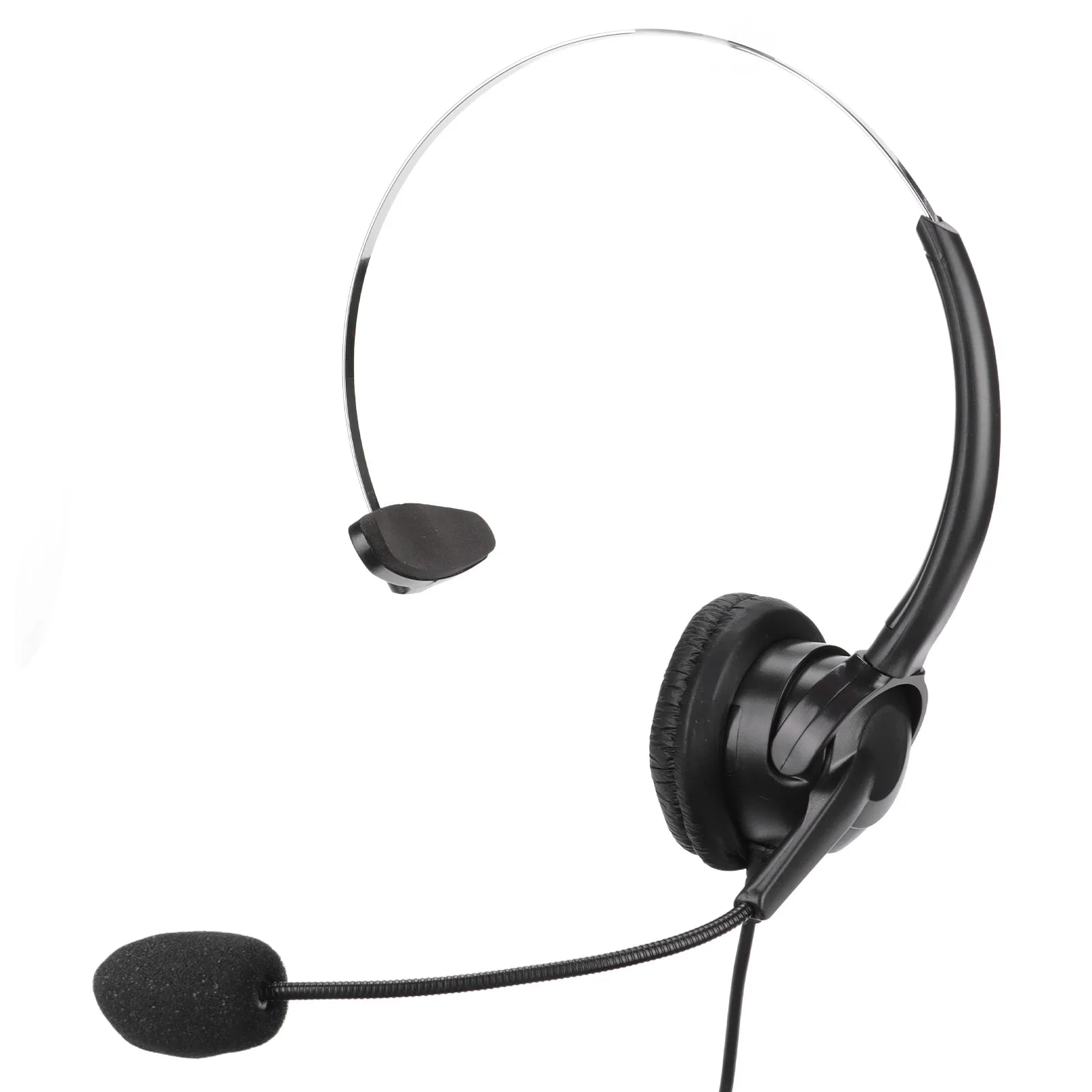 Telephone Headset RJ9 Earphone 330 Adjustable Microphone Home Call